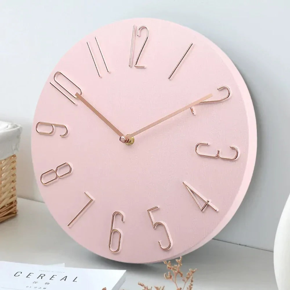 Horloge Murale Ronde Silencieuse
