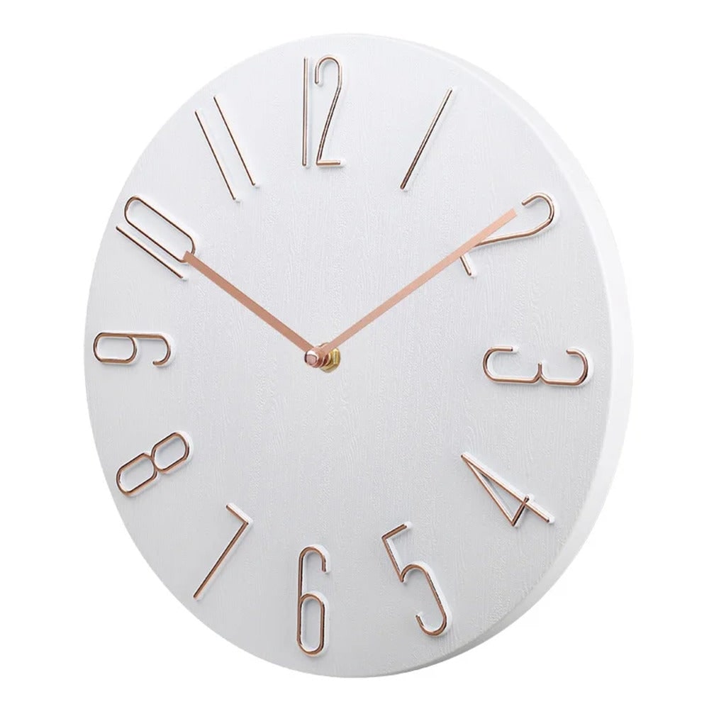 Horloge Murale Ronde Silencieuse