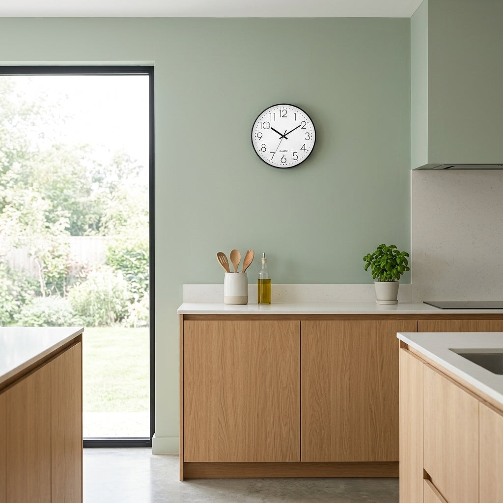 Horloge Murale Moderne Minimaliste à Quartz Silencieuse