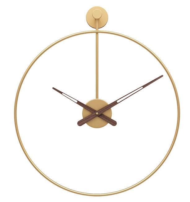 Grande Horloge Murale Moderne Minimaliste Épurée 50 cm