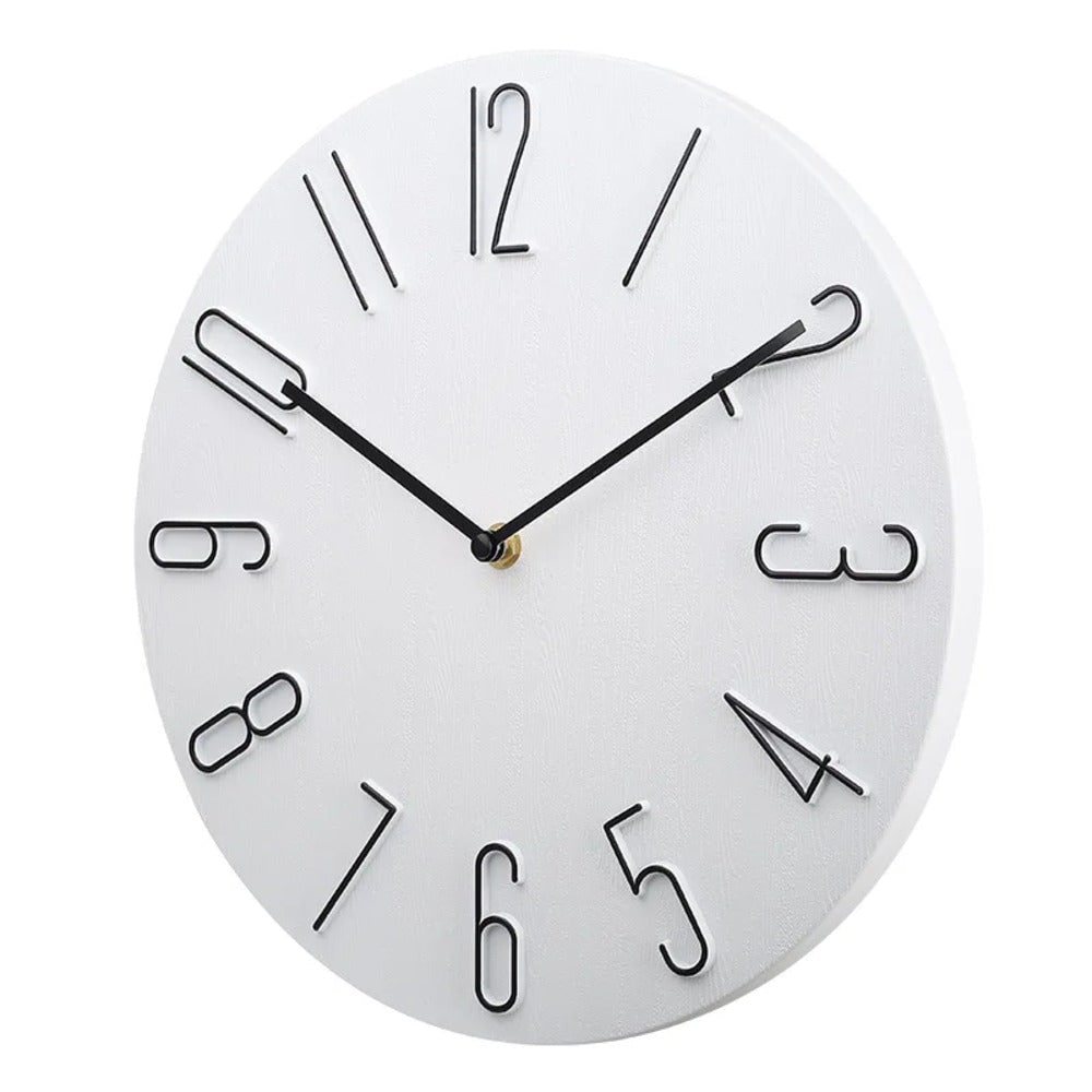 Horloge Murale Ronde Silencieuse
