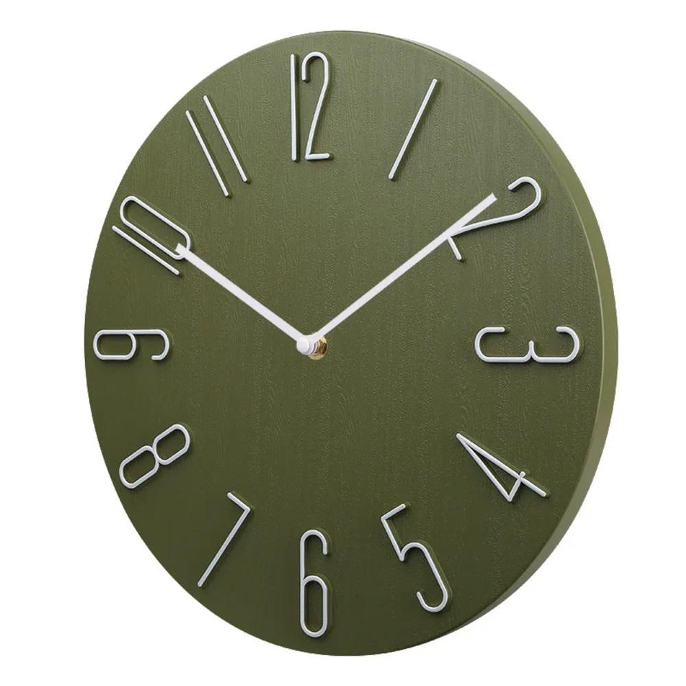 Horloge Murale Ronde Silencieuse